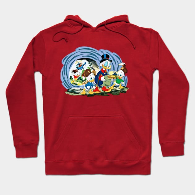 Ducktales, classic cartoon series Hoodie by RainbowRetro